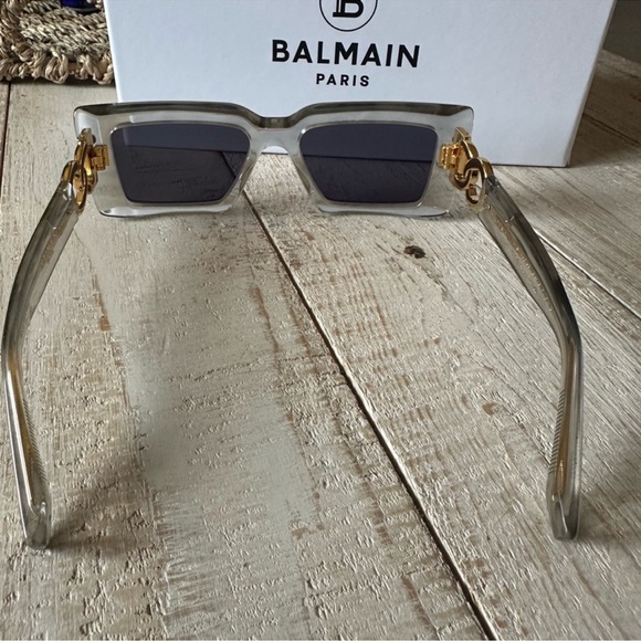 Chic Balmain Silver Sunglasses 53MM
